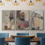 Grès, impression sur toile 3 pièces-91886887-91886892