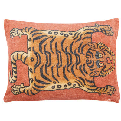 TIGER  12" x 16" VELVET