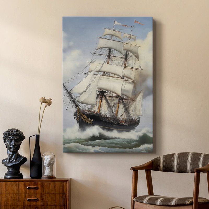 NAUTICAL Series LXIV - Gallery Cavas, H 18 po x l 12 po