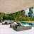 11 - Person Patio Conversation Set with Cushions-75287296