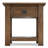 Monroe 22"W Solid Acacia Wood Square End Table with Drawer-718035583