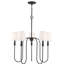 Lustre classique / traditionnel en fer vieilli à 5 lumières Sanibel-2025452360
