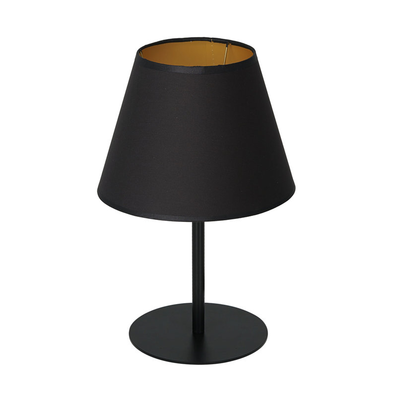 Aleesia Metal Table Lamp, Black