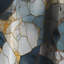 Motif de marbre Urban Oasis - Rideau de marbre abstrait - Rideau de marbre occultant en velours - 1 panneau-107538497