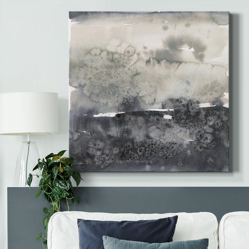 Toile tendue Salt Horizon I-Premium Gallery - prête à être accrochée, H 40 po x l 40 po x P 1 po