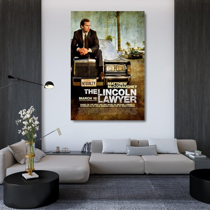 The Lincoln Lawyer, 48" H x 32" W