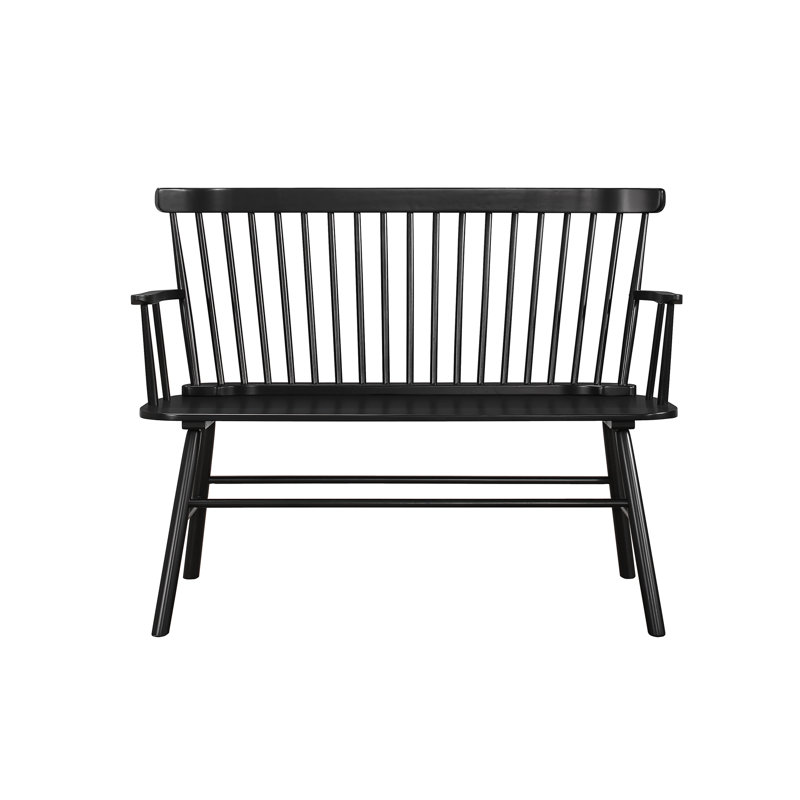 Chaise en bois 1pc, Noir