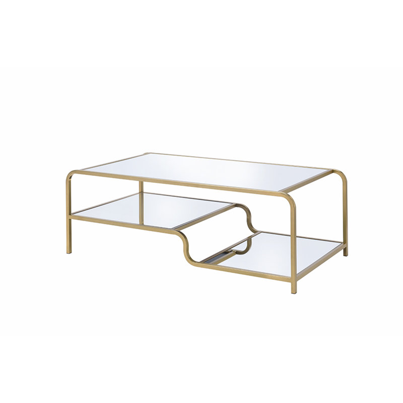 Table basse à 4 pieds avec rangement Aaminah