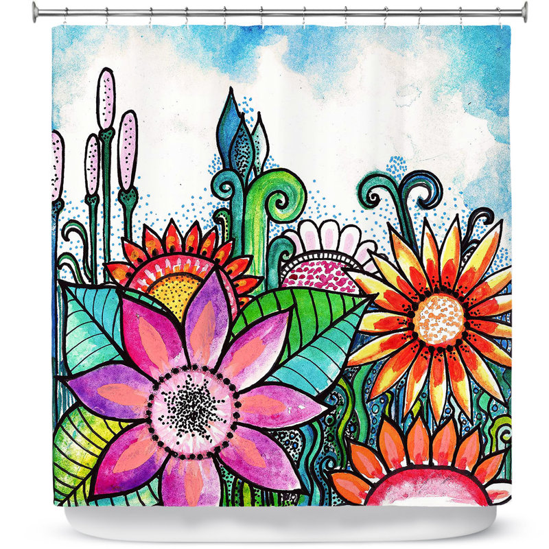 Floral Shower Curtain