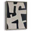 ABSTRACT Series DC, reproduction encadrée - bois massif-856999478