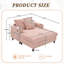 Chaise longue multifonctionnelle rembourrée-2067853855
