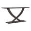  Console contemporaine en bois d'acacia gris anthracite noir-130179221-130179219