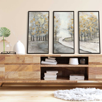 Golden Grove by Susan Jill - 3 Piece Floater Frame Print on Canvas -  Picture Perfect International, 706-7753_1430_3FL