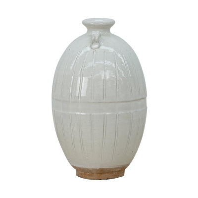 Vase de plancher en porcelaine Aonna