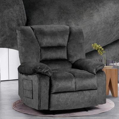 Fauteuil inclinable oscillant standard avec masseur 40,94 po Carriebell