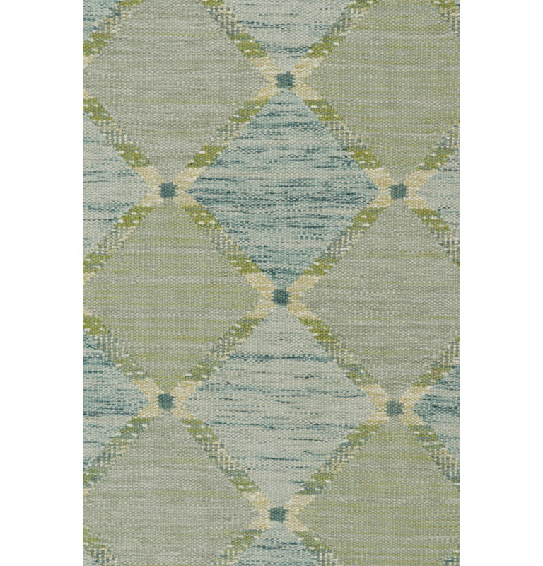 Scandinavian Wool Geometric Area Rug, Rectangle 10' x 14'