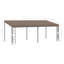 Barcenas 6m x 3m Steel BBQ Gazebo