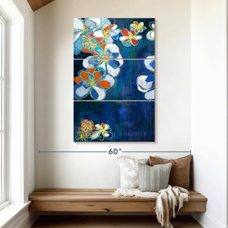 Harnek Night Blooms I, H 50 po x l 32 po
