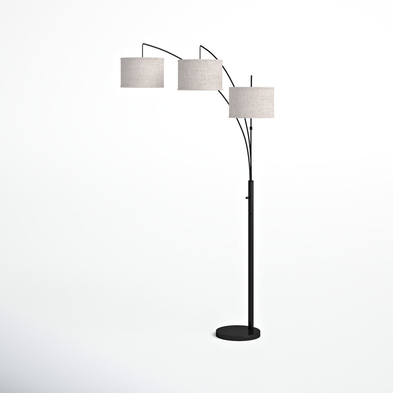 Rue 86.6'' Black Tree Floor Lamp