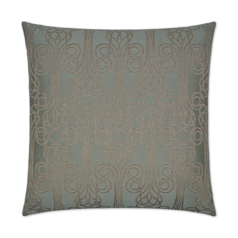 Nurella Decorative Throw Pillow, Mint, Square 22"