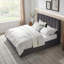 Grand lit gris foncé-1180904068