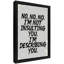 Encadrement noir - message inspirant rétro-16309512