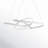 Peabody 1 Steel Dimmable LED Geometric Chandelier
