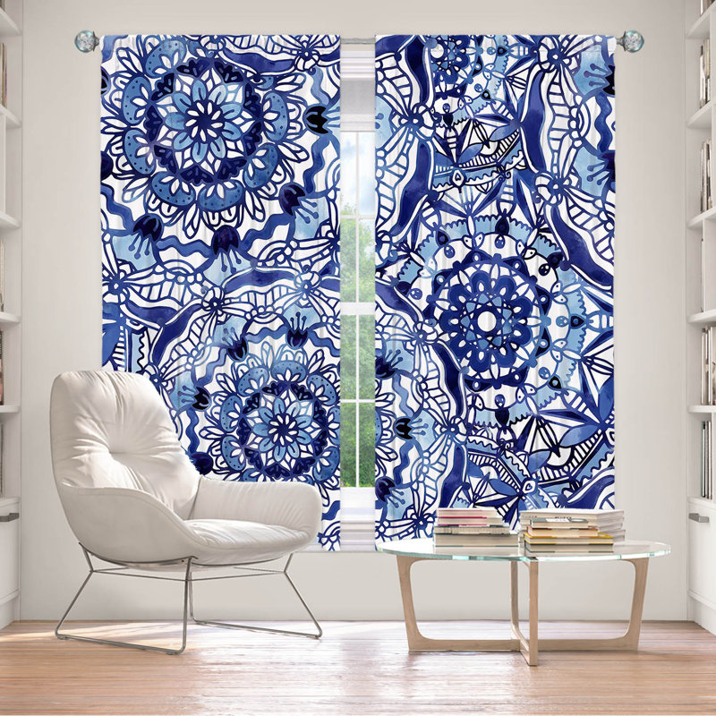 Room Darkening Curtain Pair, L 40 po x L 82 po