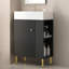 Meuble-lavabo 21,6 po avec comptoir en céramique-103284446