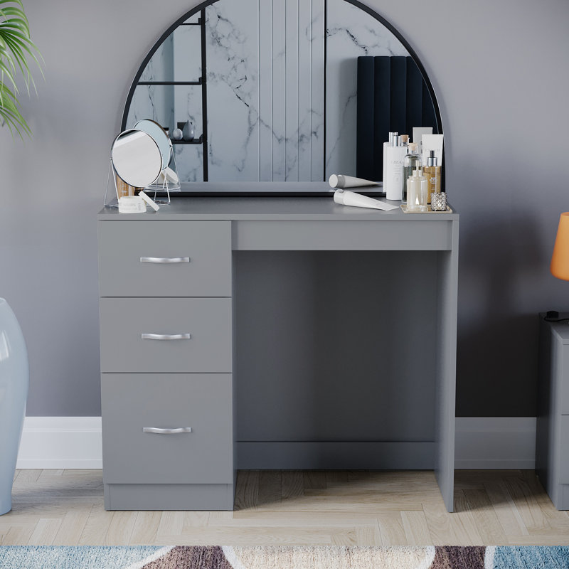 Castleford Dressing Table, Grey