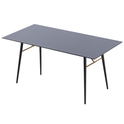Metal Base Dining Table