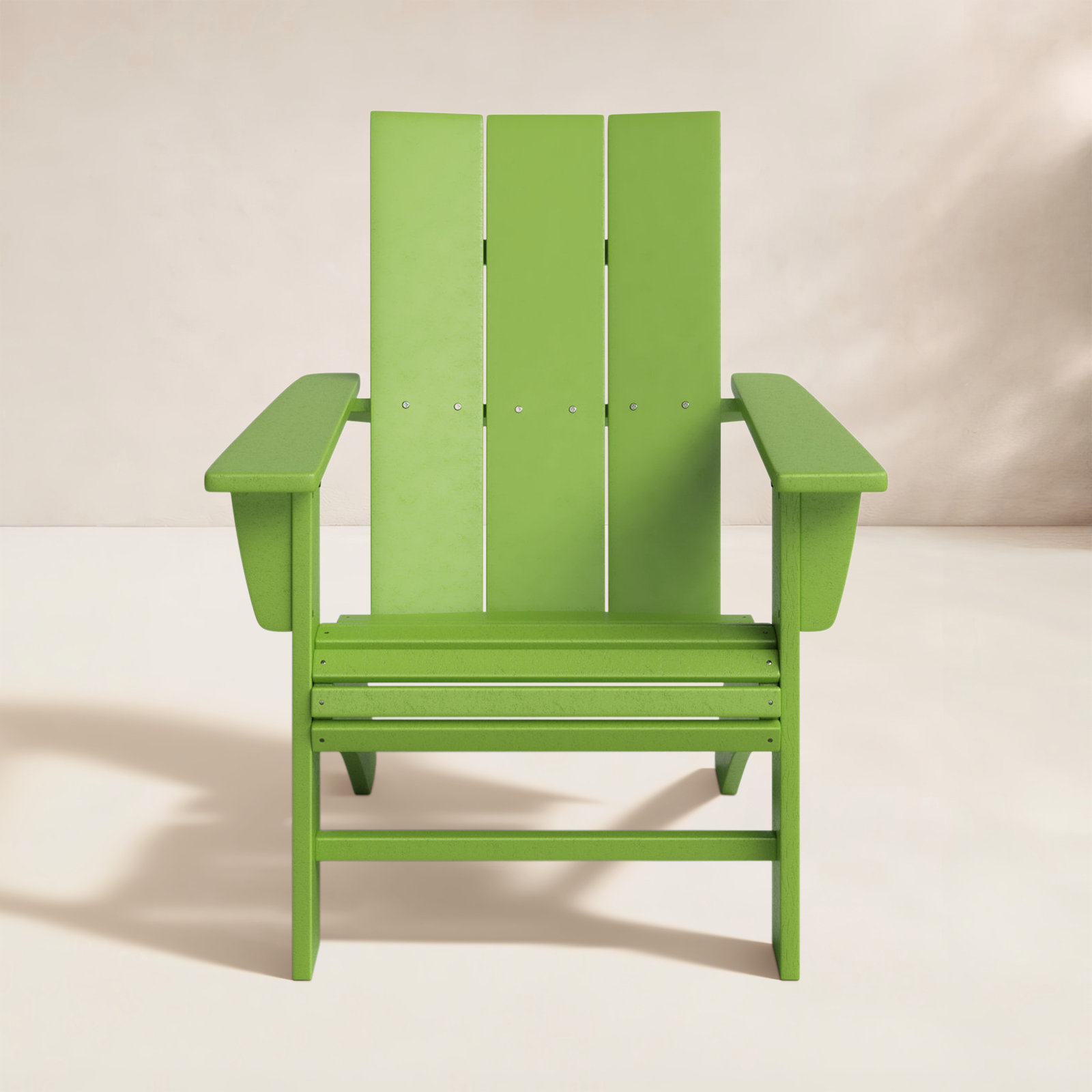 POLYWOOD® Modern Adirondack Chair, Lime
