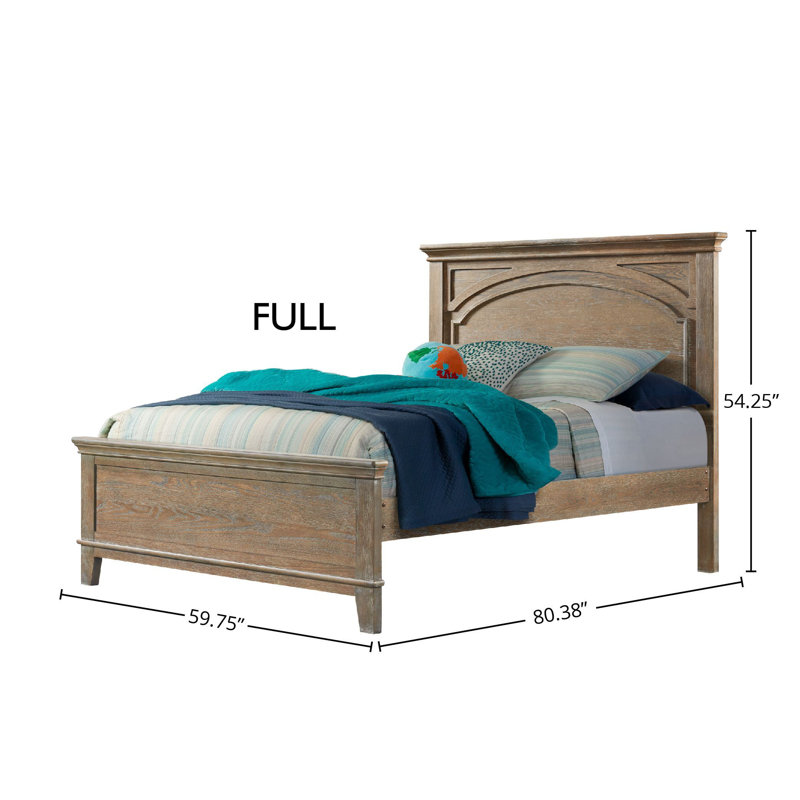 Leland Traditional Wood Complete Bed, Full
