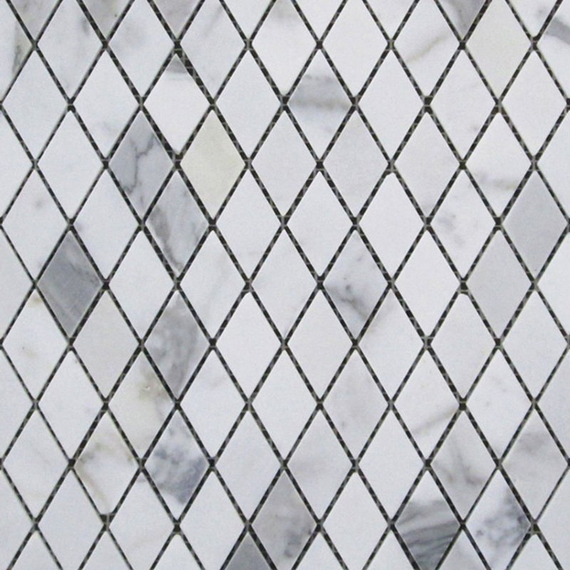 Carreau de mosaïque en marbre 12 po x 12 po