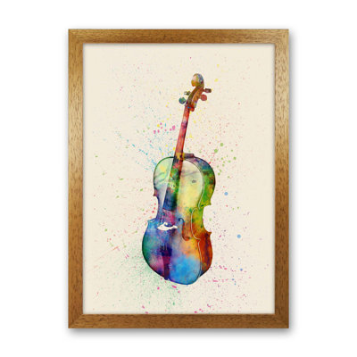 Cello by Michael Tompsett - Print