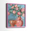 Impression encadrée Rosa Blooms I-Premium - prête à être accrochée - aucun clou requis - aucun clou requis-1348550854-1348550897