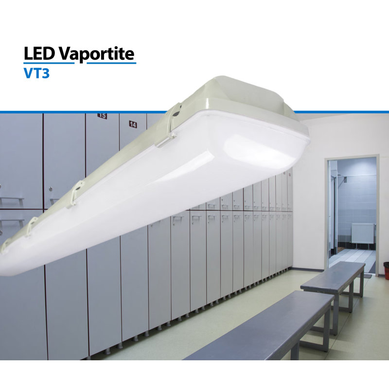 Dimmable Strip Ceiling Light, 2606 lm, 4000K, 3.1" H x 23.6" W x 3.5" D