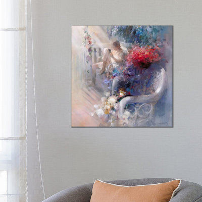 Morning Silence 1 Piece Wrapped Canvas Wall Art