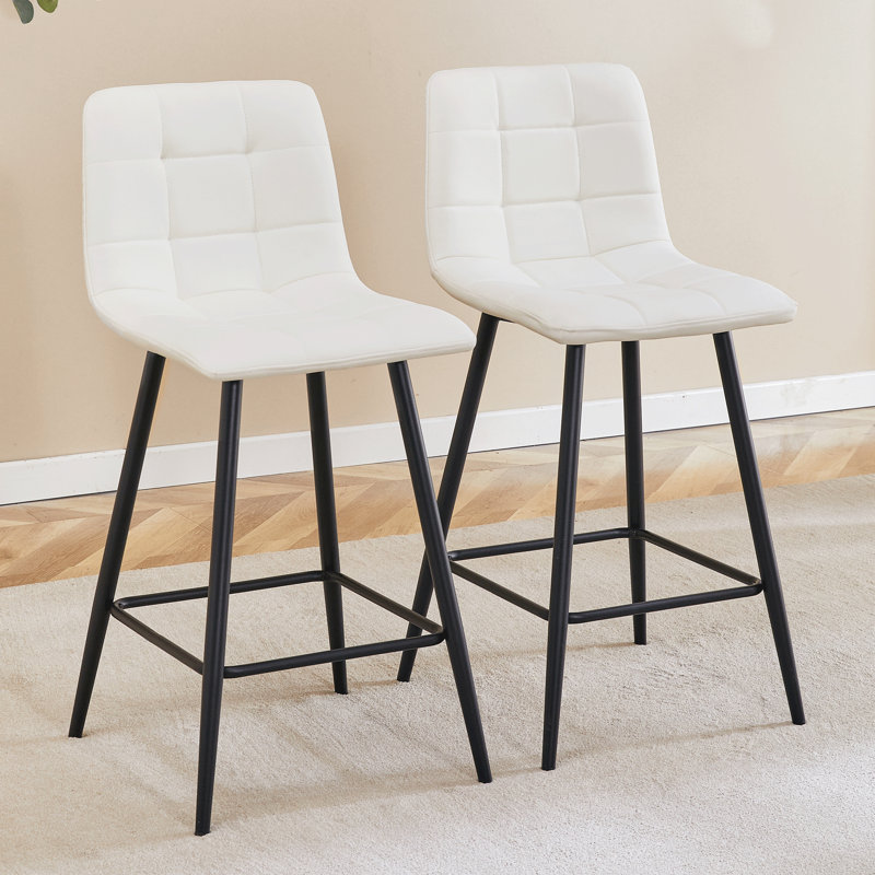 Chaises de bar en cuir Stable Comfort