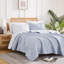 Ensemble de courtepointe réversible à motif floral 2 pièces Southshore Fine Linens Winter Brush Black Twin/Twin XL, 1 courtepointe surdimensionnée et 1 taie d'oreiller standard, microfibre 110 g/m²-676082818-676082829