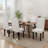 Modern Upholstered Nailhead Dining Chairs (Set of 10)-1282815052