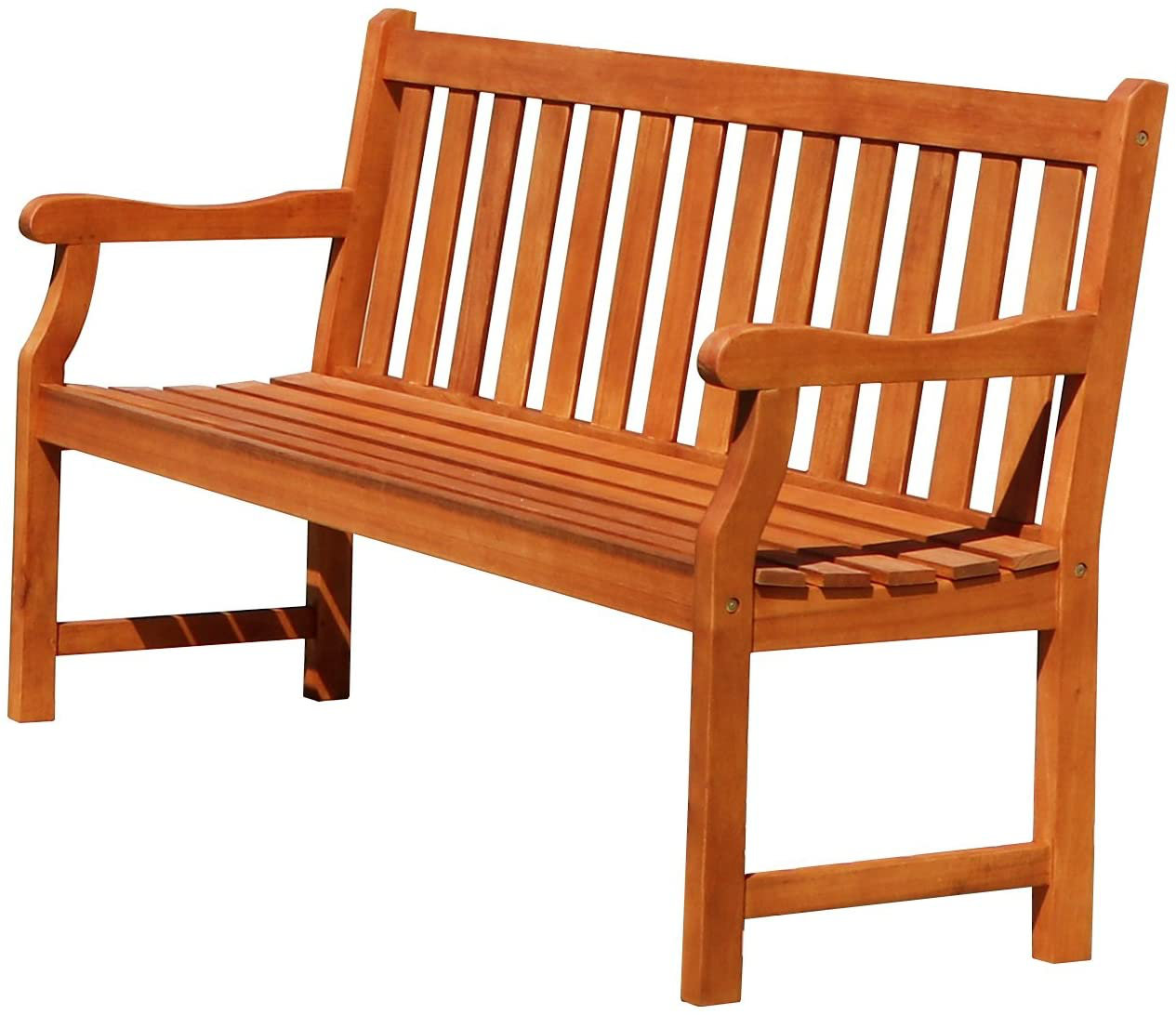 Red Barrel Studio Wooden Garden Bench | Wayfair