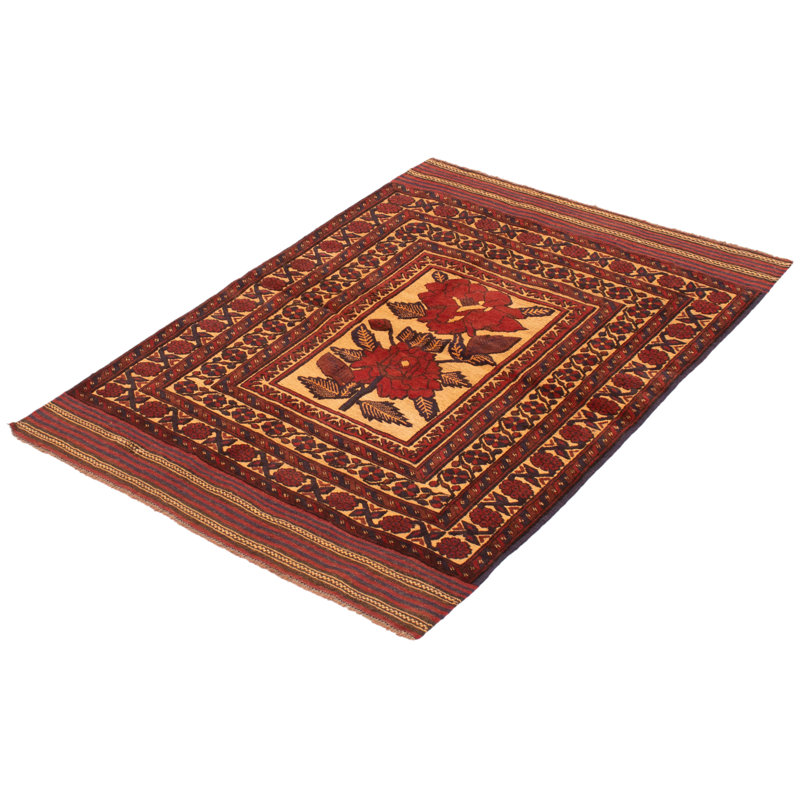 Tapis brun clair 4 pi 1 po x 5 pi 9 po Miruna