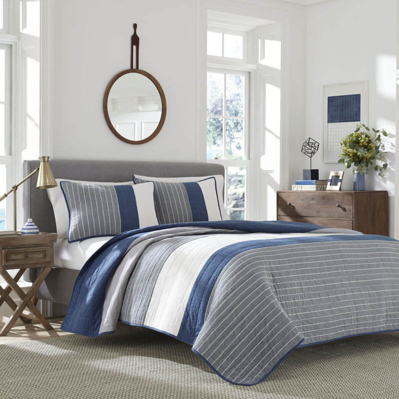 Nautica Swale Sham, Standard/Twin