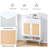 Modern minimalist storage cabinet, rattan shoe cabinet, bed top cabinet