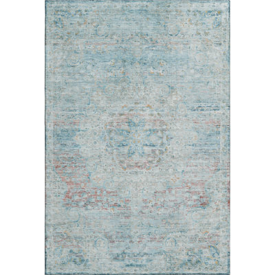 Premium Machine Washable Marasco AMF1636 Global Rug