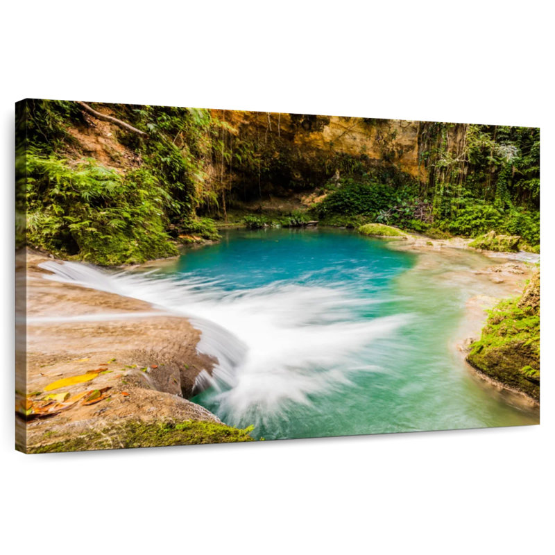 Cascade Alvord Blue Hole, H 34 po x l 51 po