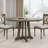 47 In Framhouse Round Dining Table For 4-6, Wooden Kichen Table-1342590184