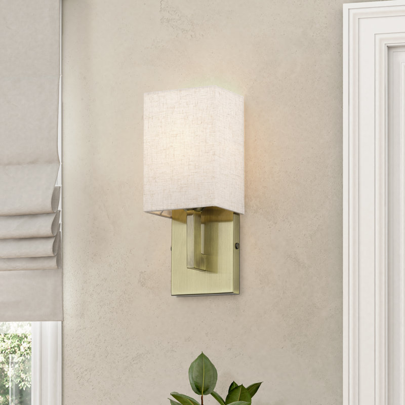 Acree 1 Light Antique Brass Ada Sconce
