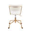 Chaise de travail contemporaine en métal doré-840049255